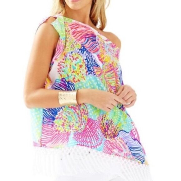 Lilly Pulitzer Jasmine Caftan - Picture 1 of 7